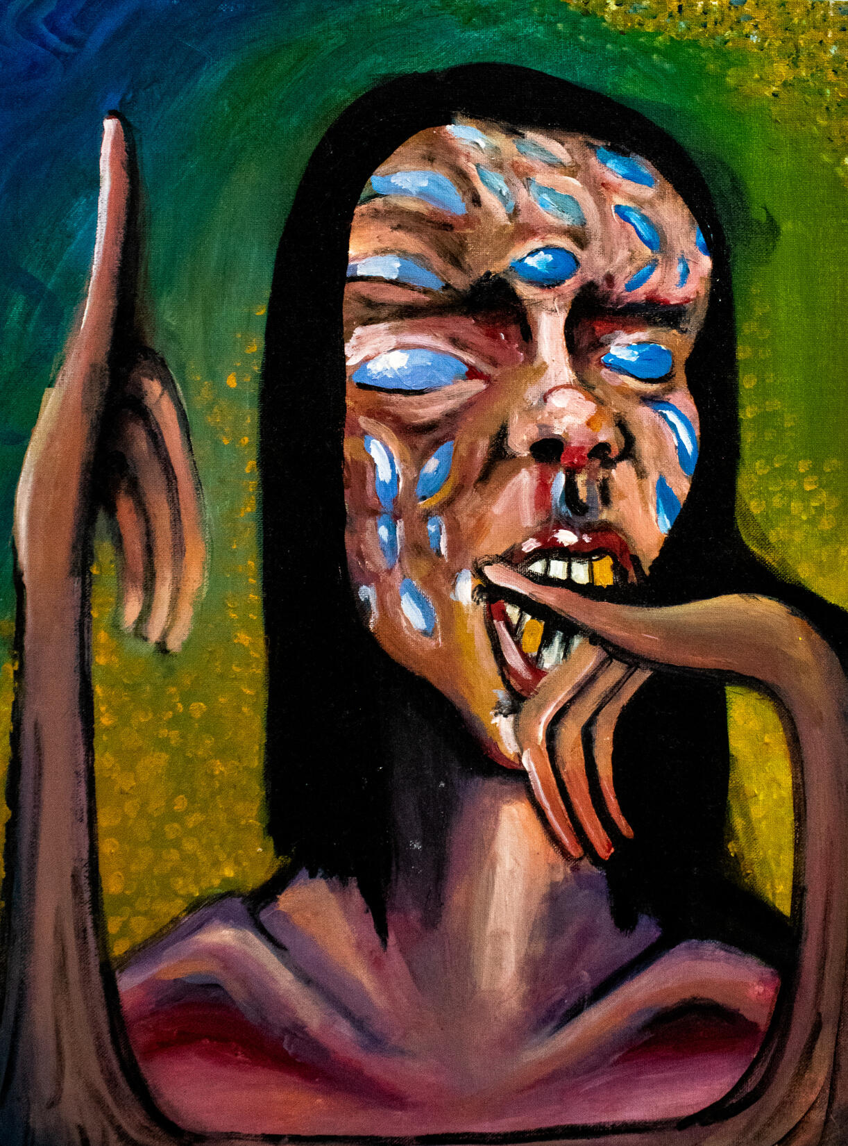 Represents trauma caused by humiliation